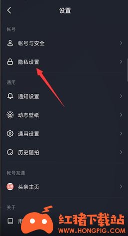 抖音怎麼設置不讓通訊錄好友看見自己_紅豬下載站hongpig.com