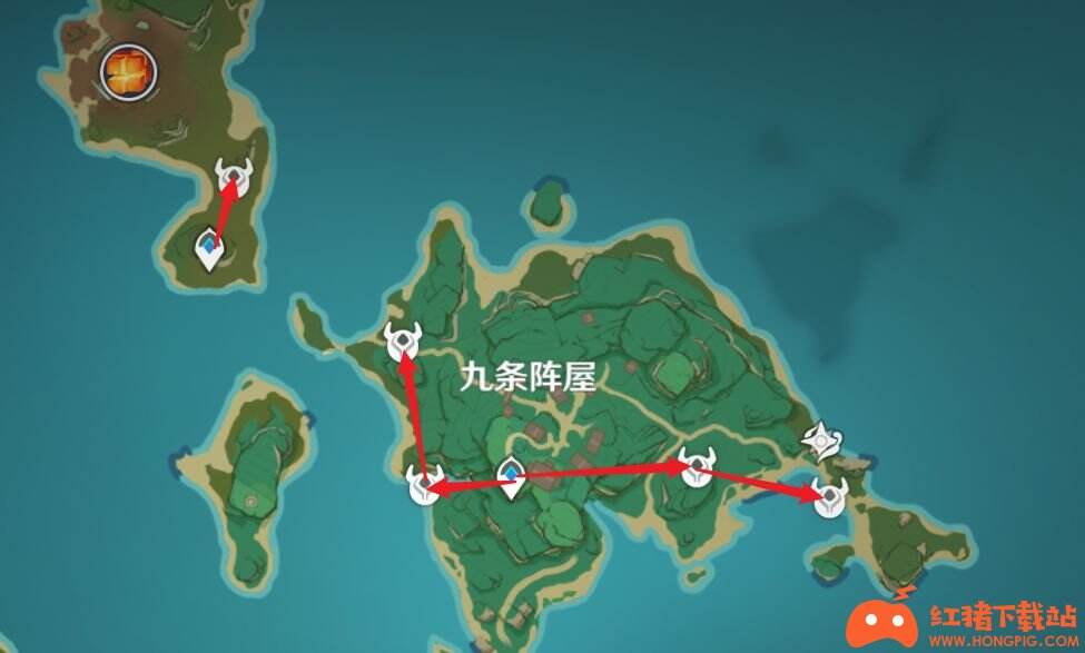 原神2.0版本刀镡材料全收集图文攻略