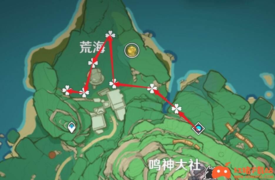 原神2.0版本神里绫华全材料获取线路攻略
