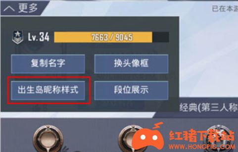 《和平精英》赛季手册金色名字怎么隐藏