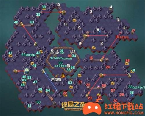 剑与远征终局之夜攻略 新奇境路线图
