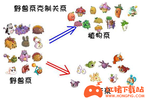 摩尔庄园手游精灵种族克制关系合集图
