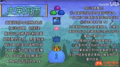 泰拉瑞亚事件大全1.4 触发条件掉落物品图鉴合集