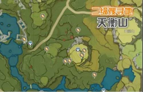 《原神》石珀采集地点路线地图