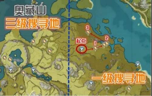 《原神》石珀采集地点路线地图