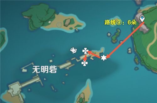 原神海灵芝采集路线图 具体采集位置一览