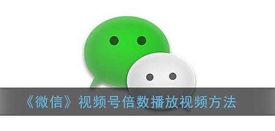 微信视频号倍数播放视频方法