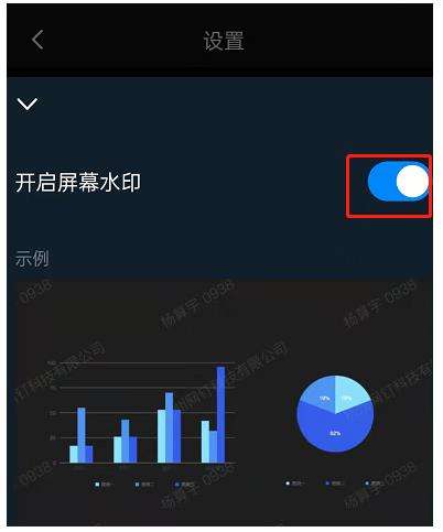 钉钉会议开启屏幕水印方法一览
