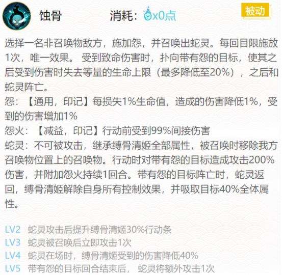 《阴阳师》sp缚骨清姬最强搭御魂配推荐