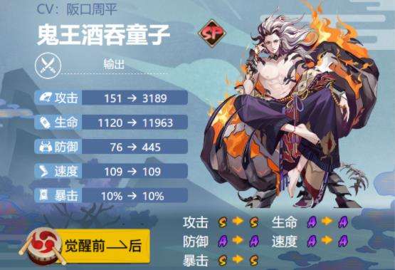 《阴阳师》sp鬼王酒吞童子御魂最强搭配推荐
