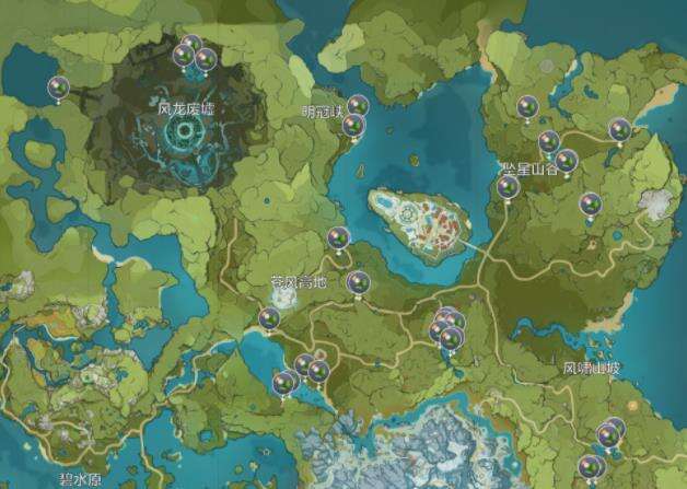 原神嘟嘟莲位置分布及获取方法介绍