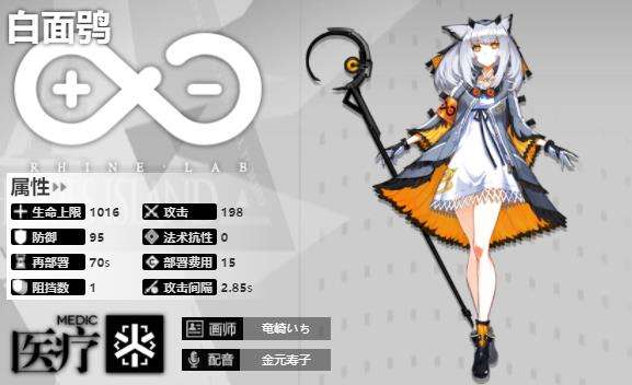 《明日方舟》白面鸮技能专精角色介绍