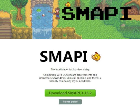 《星露谷物语》MOD加载器SMAPIv3.13正式版下载链接分享