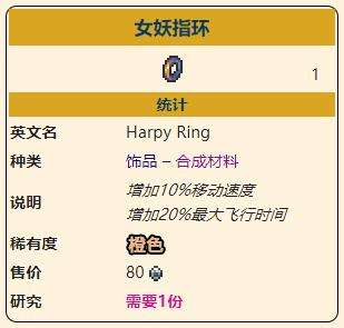 《泰拉瑞亚》灾厄移动饰品女妖指环获取方式介绍