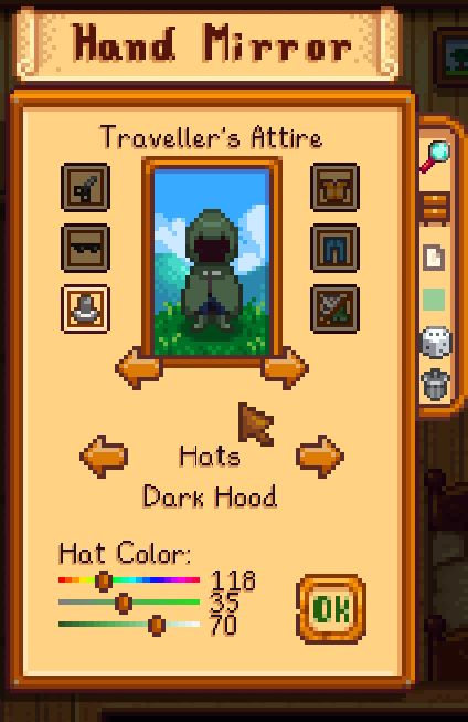 《星露谷物语》旅行者斗篷MOD