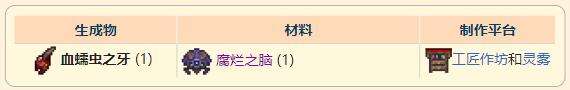 《泰拉瑞亚》灾厄近战饰品血蠕虫之牙获取方式介绍