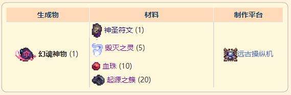 《泰拉瑞亚》灾厄召唤饰品幻魂神物获取方式介绍