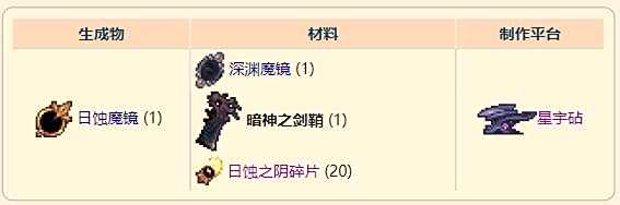 《泰拉瑞亚》灾厄盗贼饰品暗神之剑鞘获取方式介绍