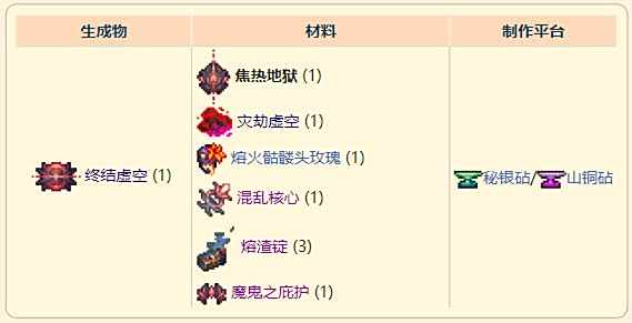 《泰拉瑞亚》灾厄进攻型饰品焦热地狱获取方式介绍