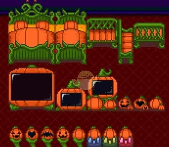 《星露谷物语》南瓜主题家具包MOD下载链接分享