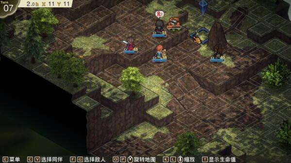 红猪好游推荐:奇幻世界战棋RPG像素游戏《佣兵重生:回忆山猫》