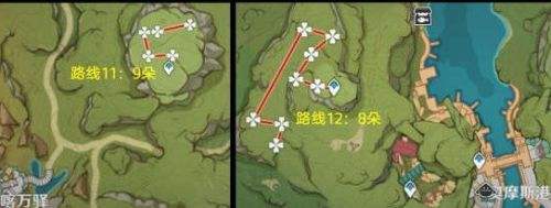 《原神》3.0须弥蔷薇最高效采集路线一览