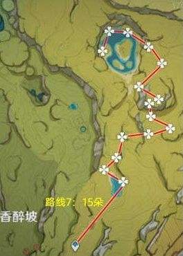 《原神》3.0须弥蔷薇最高效采集路线一览