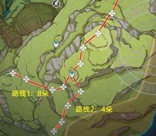 《原神》3.0须弥蔷薇最高效采集路线一览