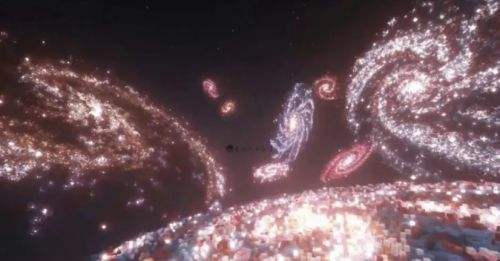 《我的世界》玩家尝试在游戏里重现浩瀚的宇宙