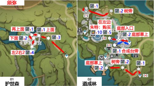 《原神》3.1版本帕蒂沙兰最高效采集路线一览