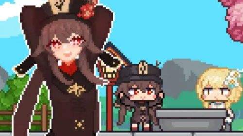 像素游戏推荐:像素版《原神》带你领略不一样的提瓦特大陆
