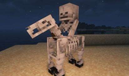 《我的世界》骷髅马刷怪蛋Skeleton Horse Spawn Mod整合包下载