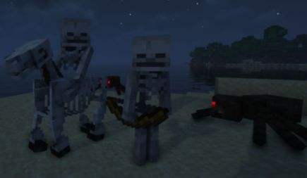 《我的世界》骷髅马刷怪蛋Skeleton Horse Spawn Mod整合包下载