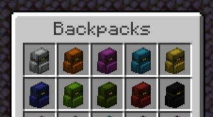 《我的世界》染色背包Dyeable Backpacks模组整合包下载