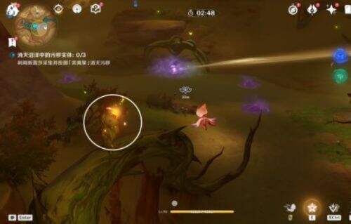 《原神》唤起荆棘的灵光之力驱散紫雾任务完成攻略一览
