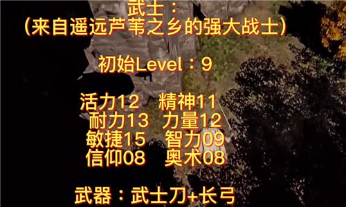 艾尔登法环开局职业推荐4