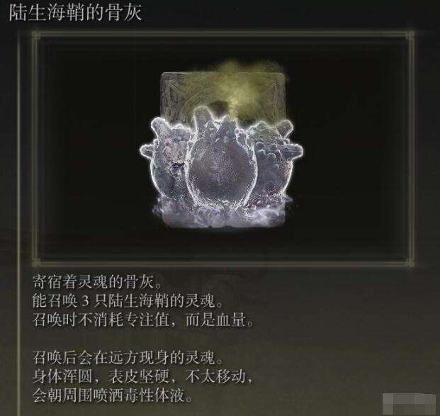艾尔登法环陆生海鞘骨灰获取位置4