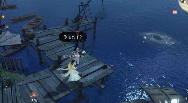 《逆水寒》手游桃溪寻花奇遇攻略4
