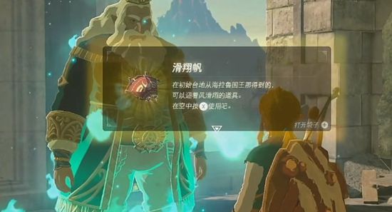 塞尔达传说王国之泪滑翔伞获得方法介绍7