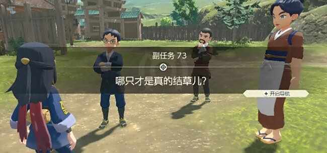 宝可梦传说阿尔宙斯副任务73哪只才是真的结草儿攻略2