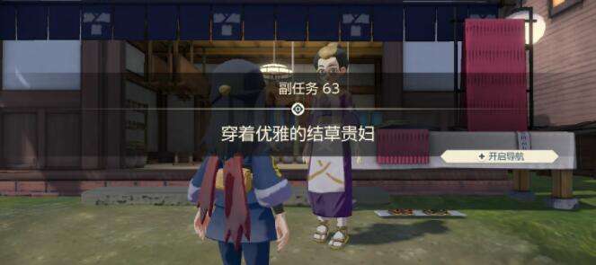 宝可梦传说阿尔宙斯副任务63穿着优雅的结草贵妇攻略2
