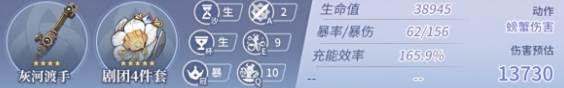 《原神》芙宁娜毕业面板数据一览
