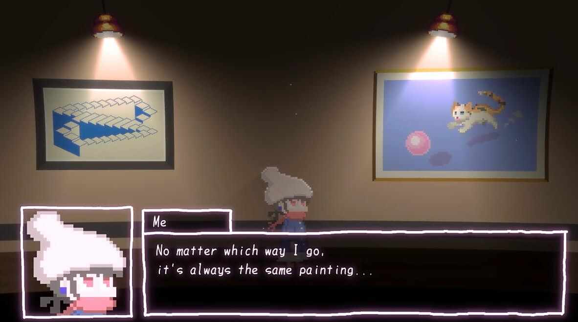 横向卷轴冒险新游《轮回美术馆》上级Steam4