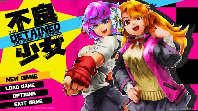 少女版热血高校《不良少女：留级生》上线Epic商城1