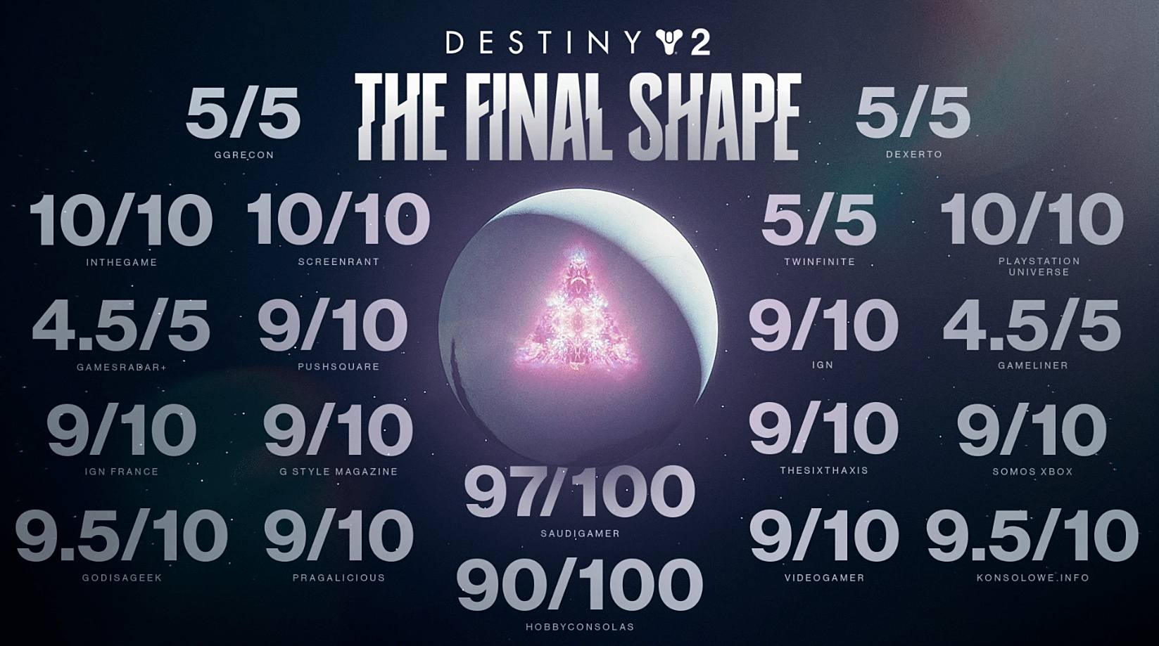Bungie公布《命运2：终焉之形》好评图1