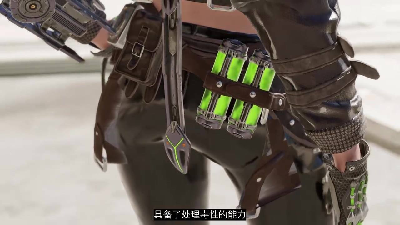 《第一后裔》弗蕾娜、杰波尔角色演示战斗流畅1