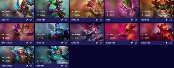 《云顶之弈》s12全部弈子数量详细一览5