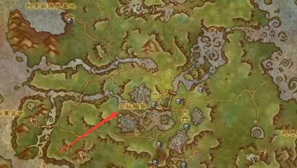 《魔兽世界》wow贝拉梅斯所在位置介绍3