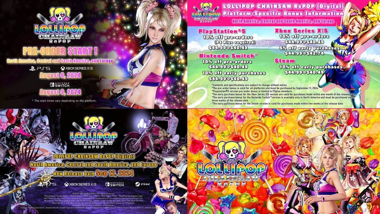 《电锯甜心RePOP》国际服8月8日预售首发享9折优惠1