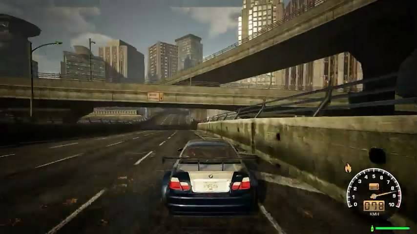 粉丝虚幻5重制《极品飞车：最高通缉》超长演示曝光5